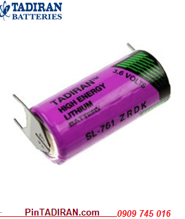 Tadiran SL-761; Pin nuôi nguồn PLC Tadiran SL-761 lithium 3.6v 2/3AA 1500mAh _Made in Israel